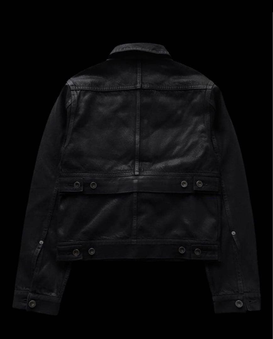 ジャケット・アウター NO MASS PROD 008GLM WAXED DENIM JACKET