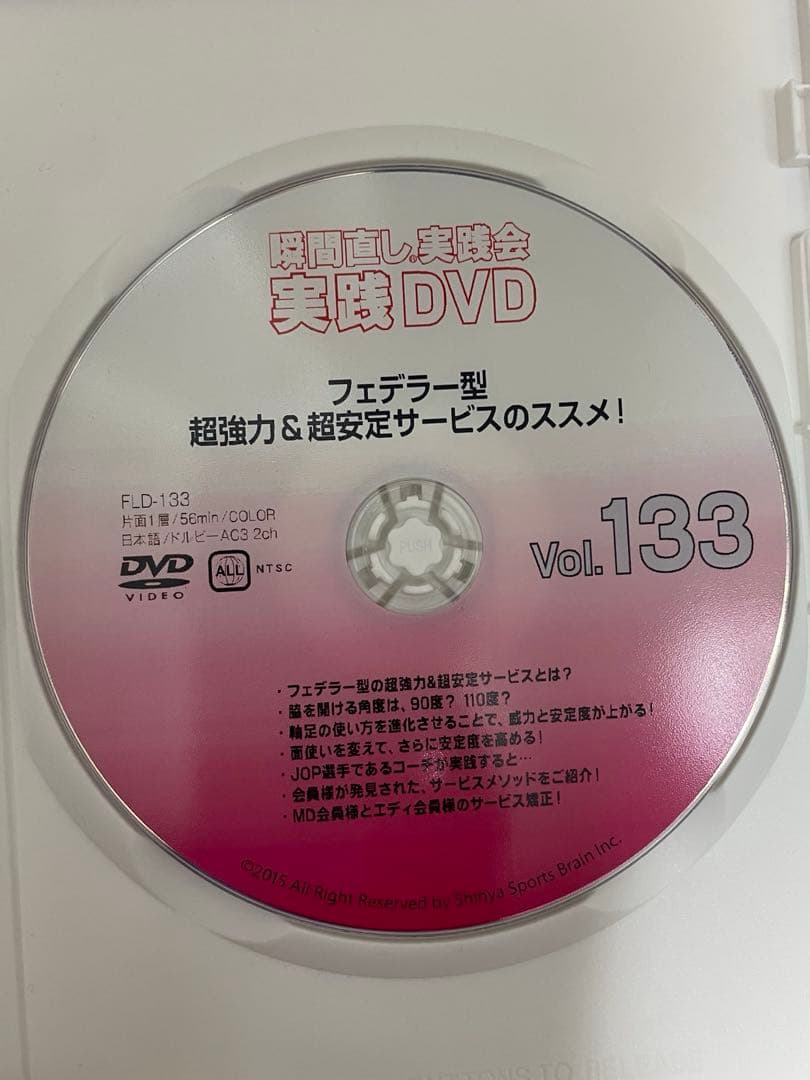 テニスDVD 田中信弥 瞬間直し実践会　Vol.133, 140