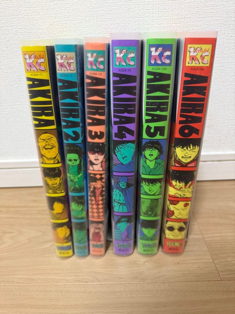 AKIRA 全巻セット 保護フィルム付き　美品