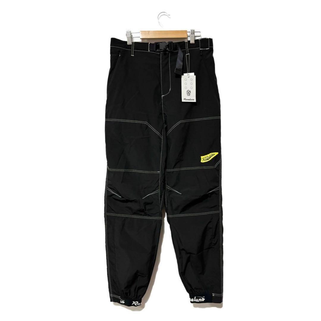 新品 ラッセルノ ゴルフ ウィンド ストップ ロング パンツ ブラック L 5
