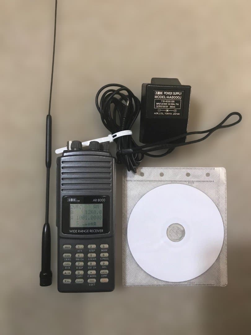 AOR AR 8000 ワイドバンド受信機