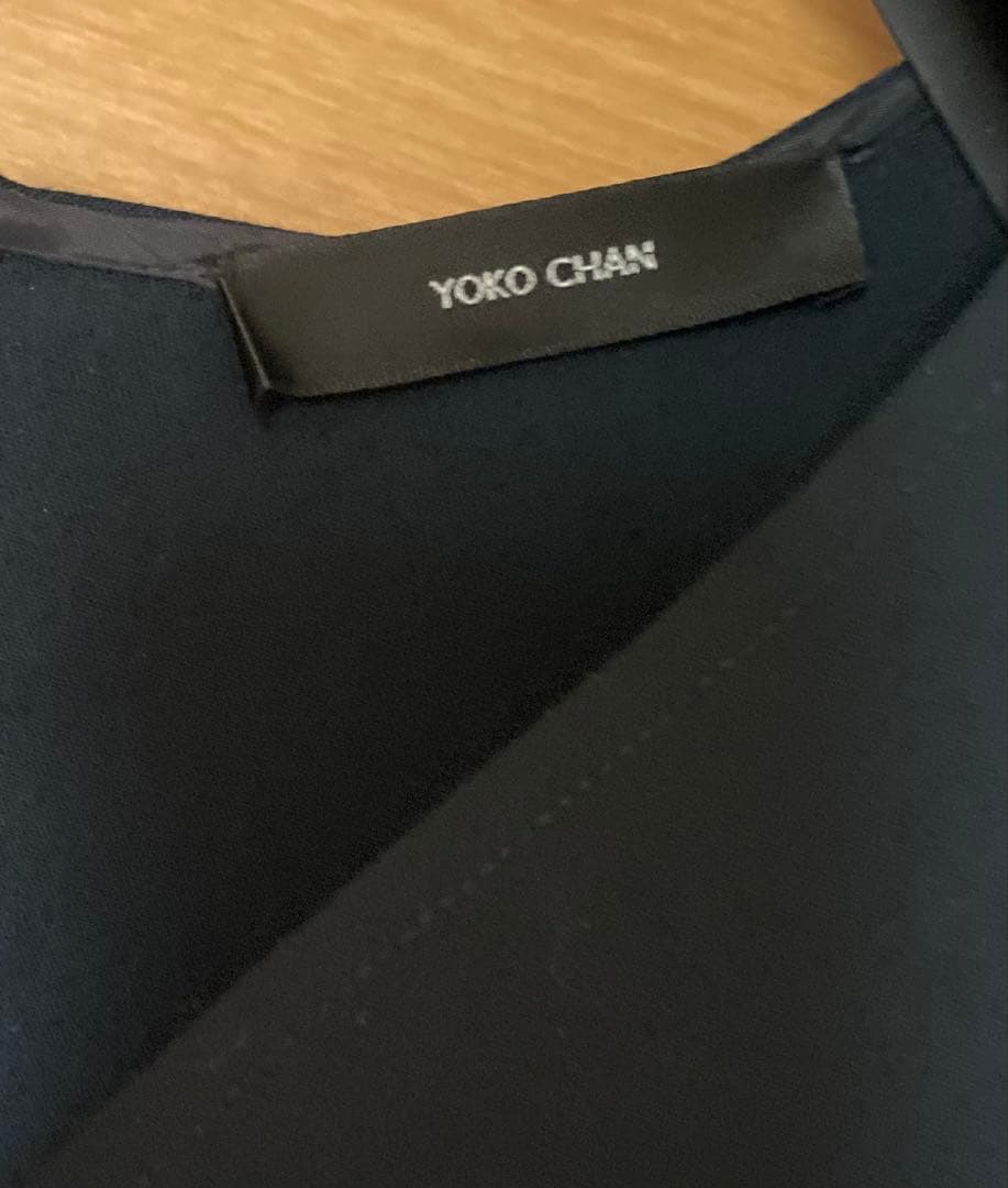 土日セール美品ヨーコチャンYOKO CHANマーメイドバルーンスリーブワンピース