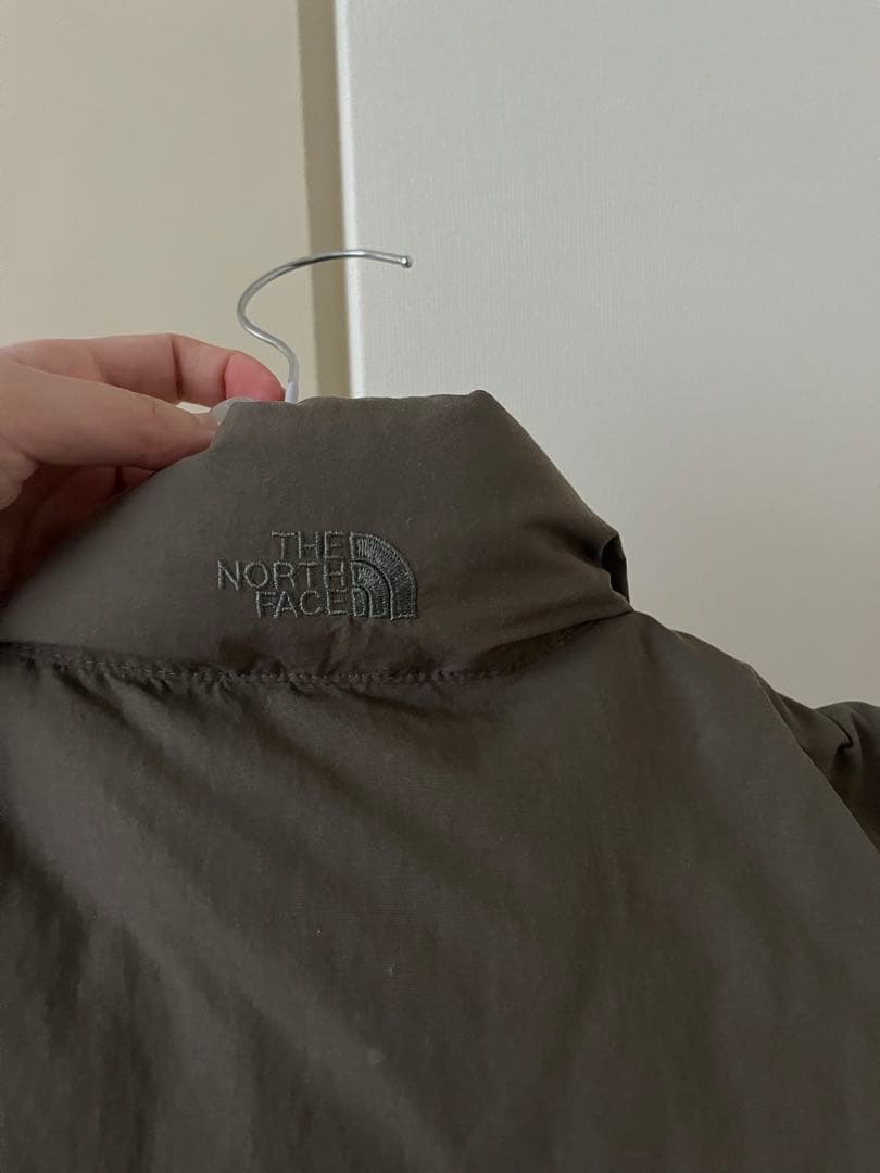 THE NORTH FACE グレージュ ダウンベスト