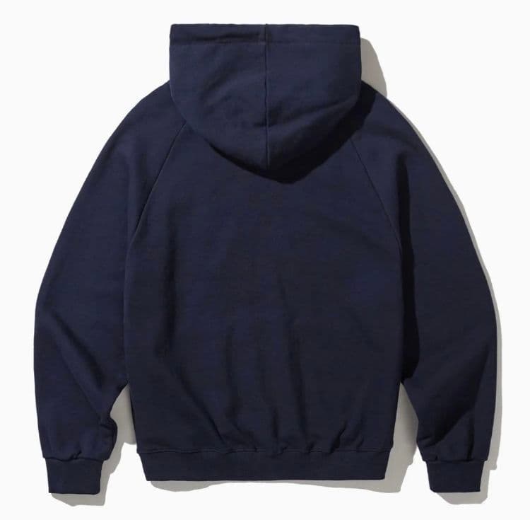 ILLIGO 129 ロゴパッチフードジップアップネイビー