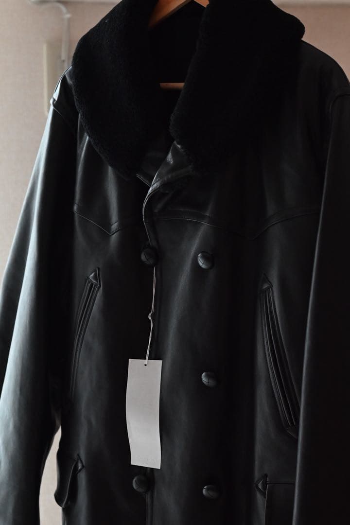 COMOLI ラムレザーカナディアンコート サイズ3 25aw コモリ
