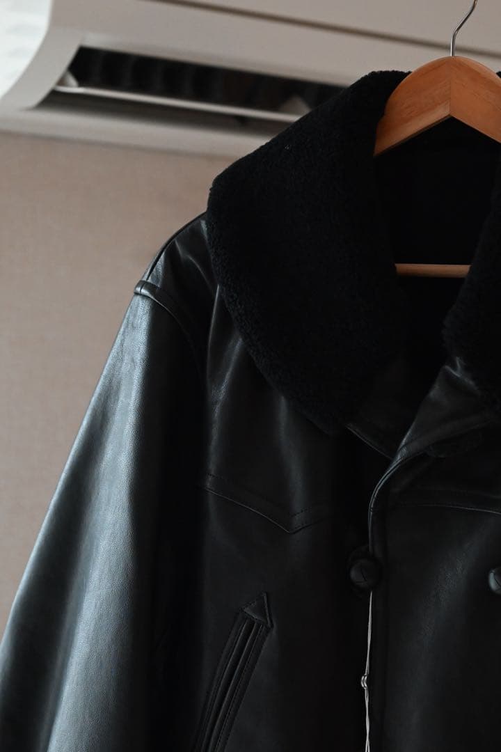 COMOLI ラムレザーカナディアンコート サイズ3 25aw コモリ