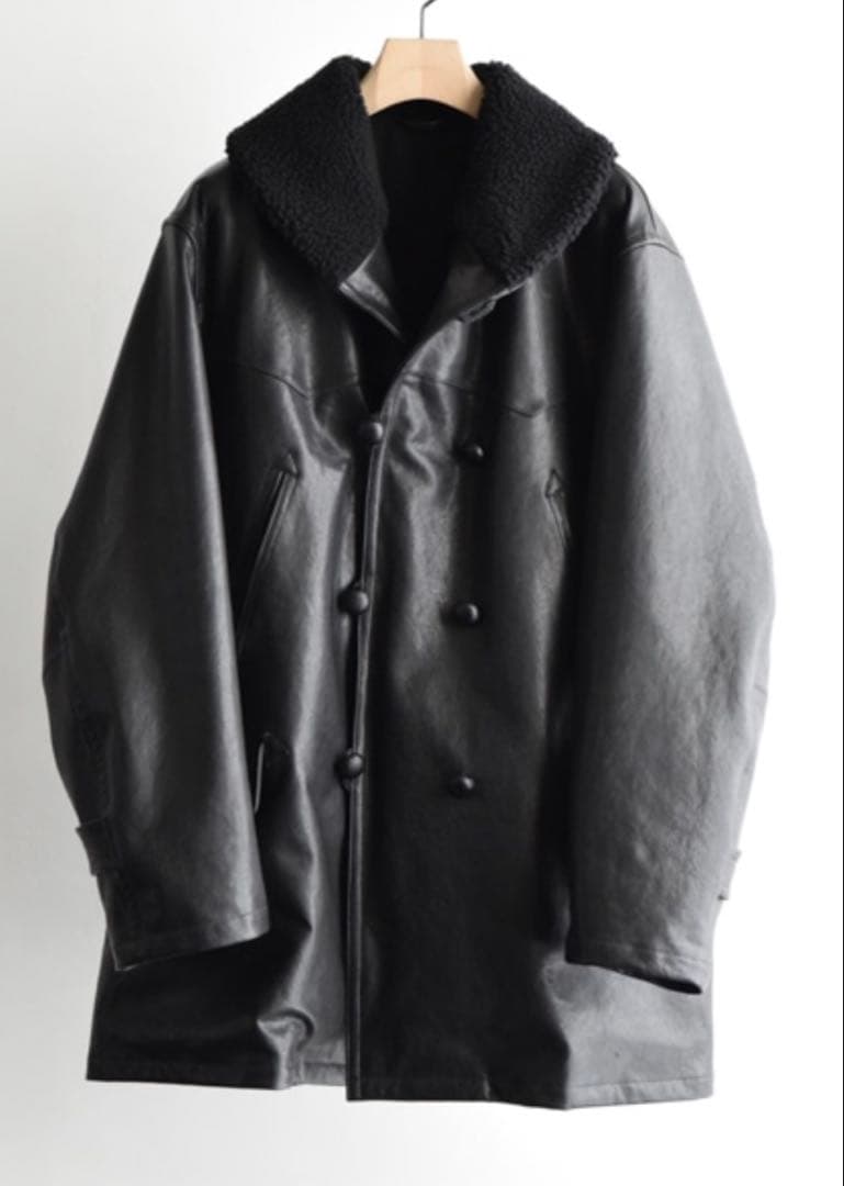 COMOLI ラムレザーカナディアンコート サイズ3 25aw コモリ