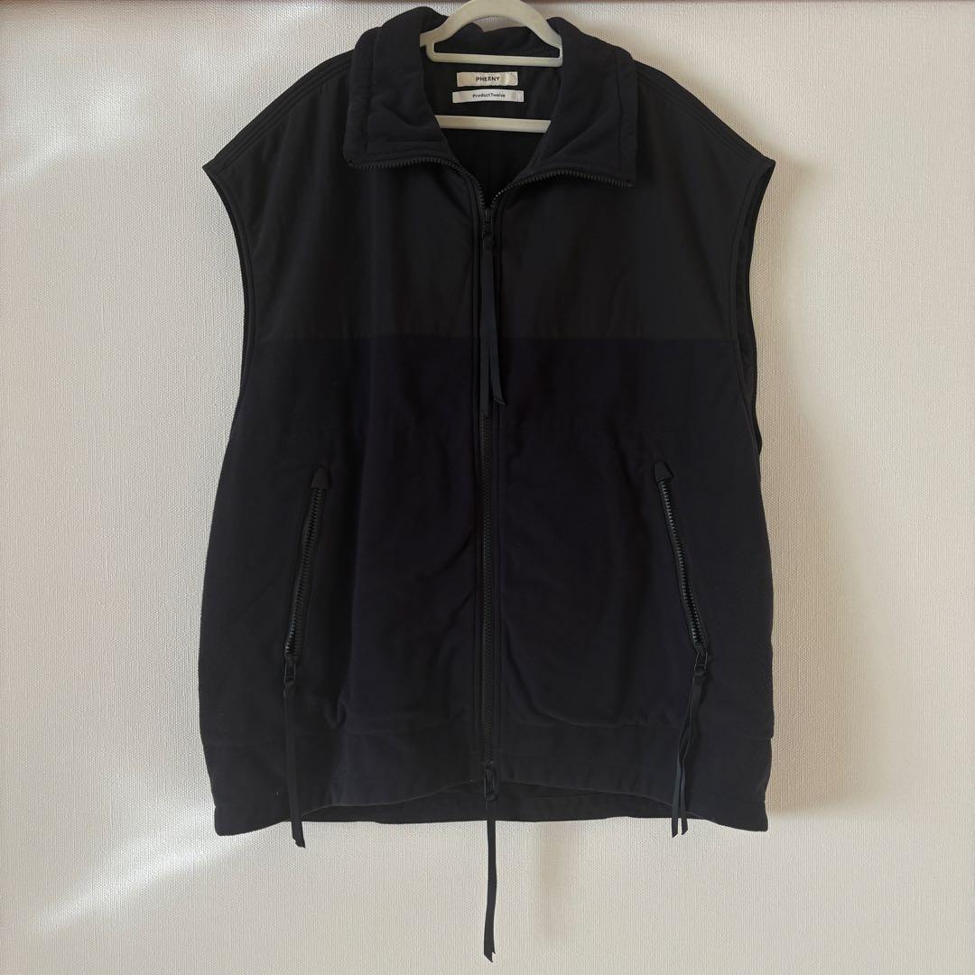 トップス PHEENY POLARTEC FLEECE COCOON VEST