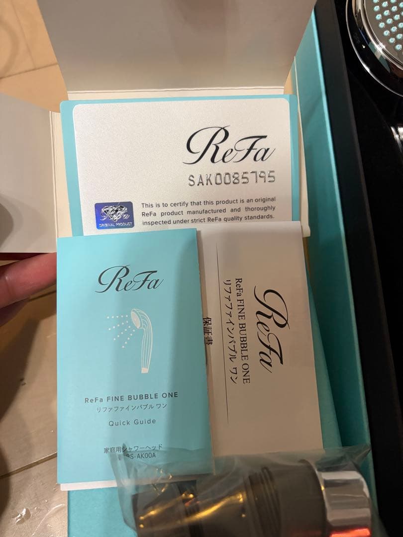 m*o様 ReFa シャワーヘッド　ファインバブル　ワン