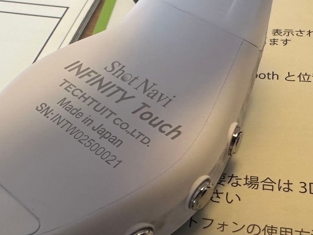 Shot Navi INFINITY Touch ゴルフ ショットナビ　新品
