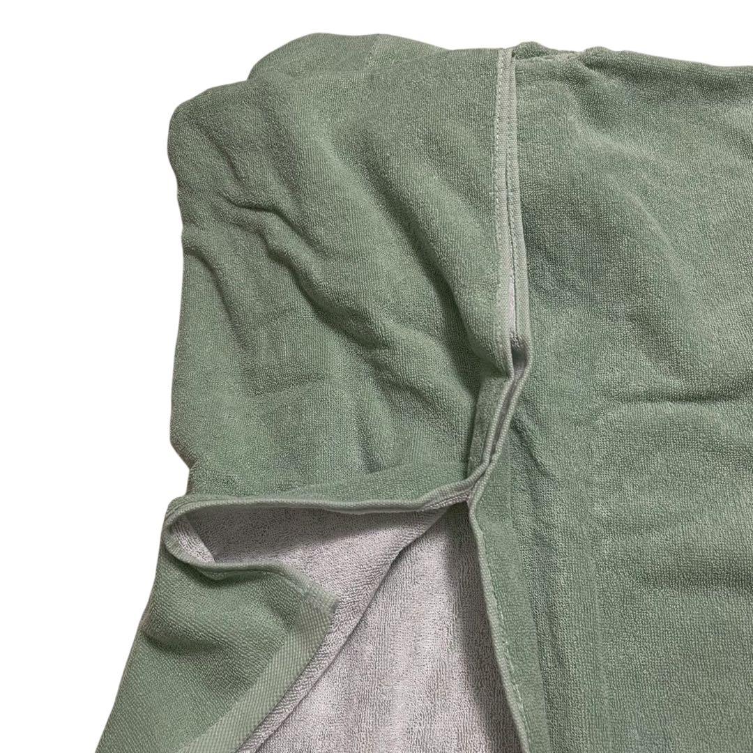 【新品】THE NORTH FACEノースフェイス タオル ポンチョ グリーン