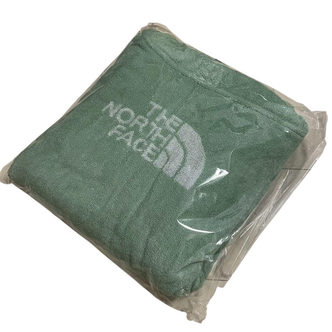 【新品】THE NORTH FACEノースフェイス タオル ポンチョ グリーン