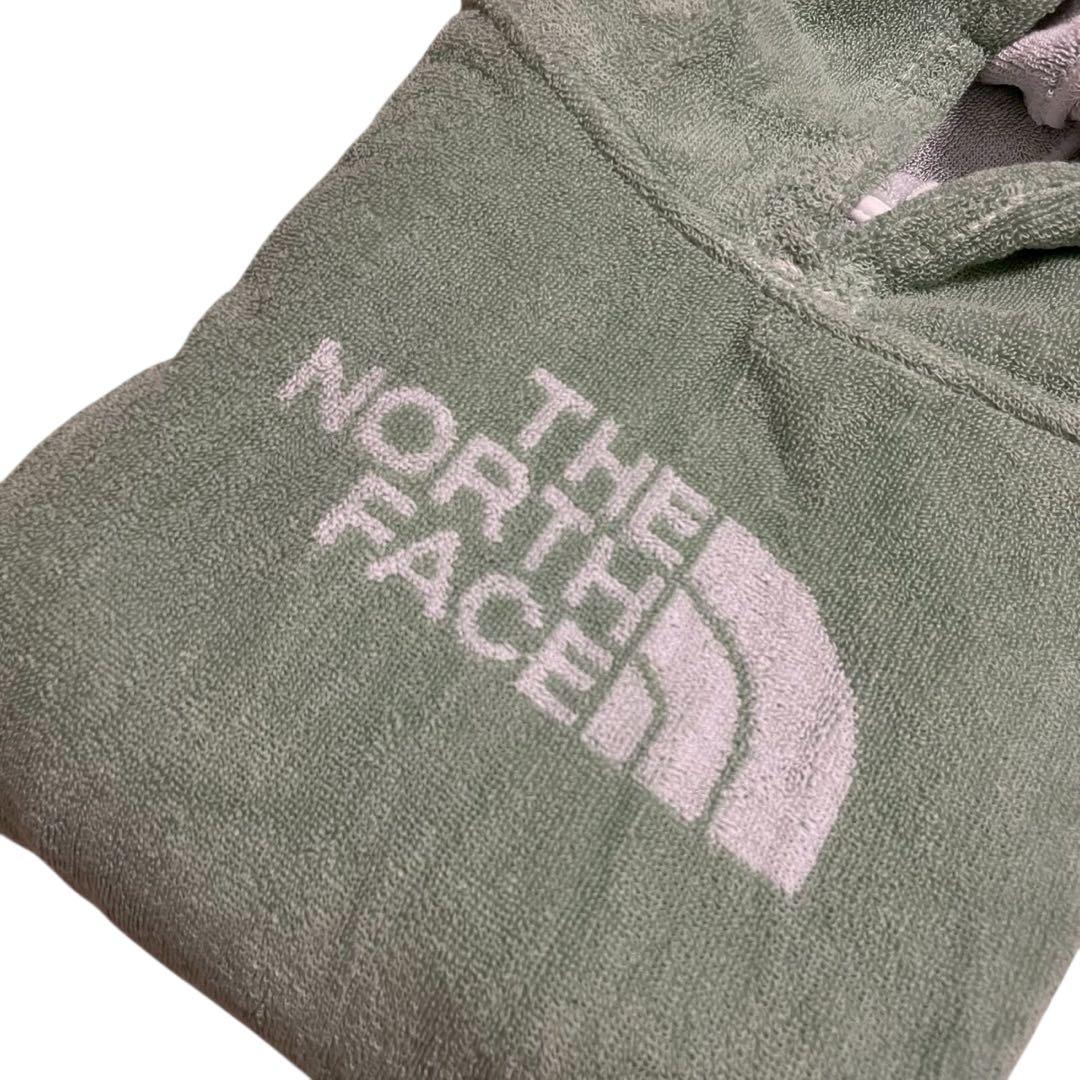 【新品】THE NORTH FACEノースフェイス タオル ポンチョ グリーン