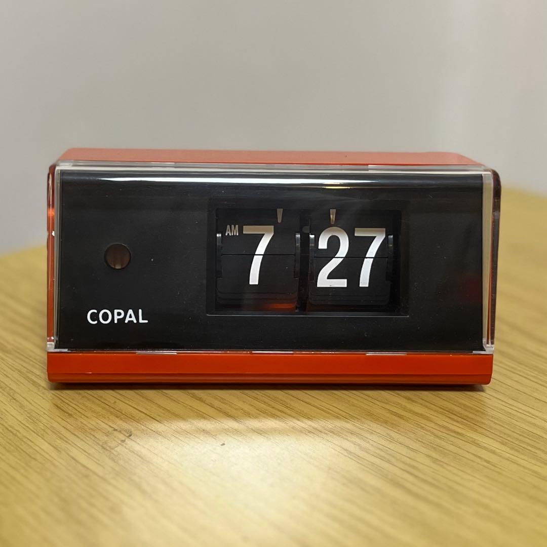 【美品！メンテ済み】元箱付き COPALパタパタ時計 AP-110