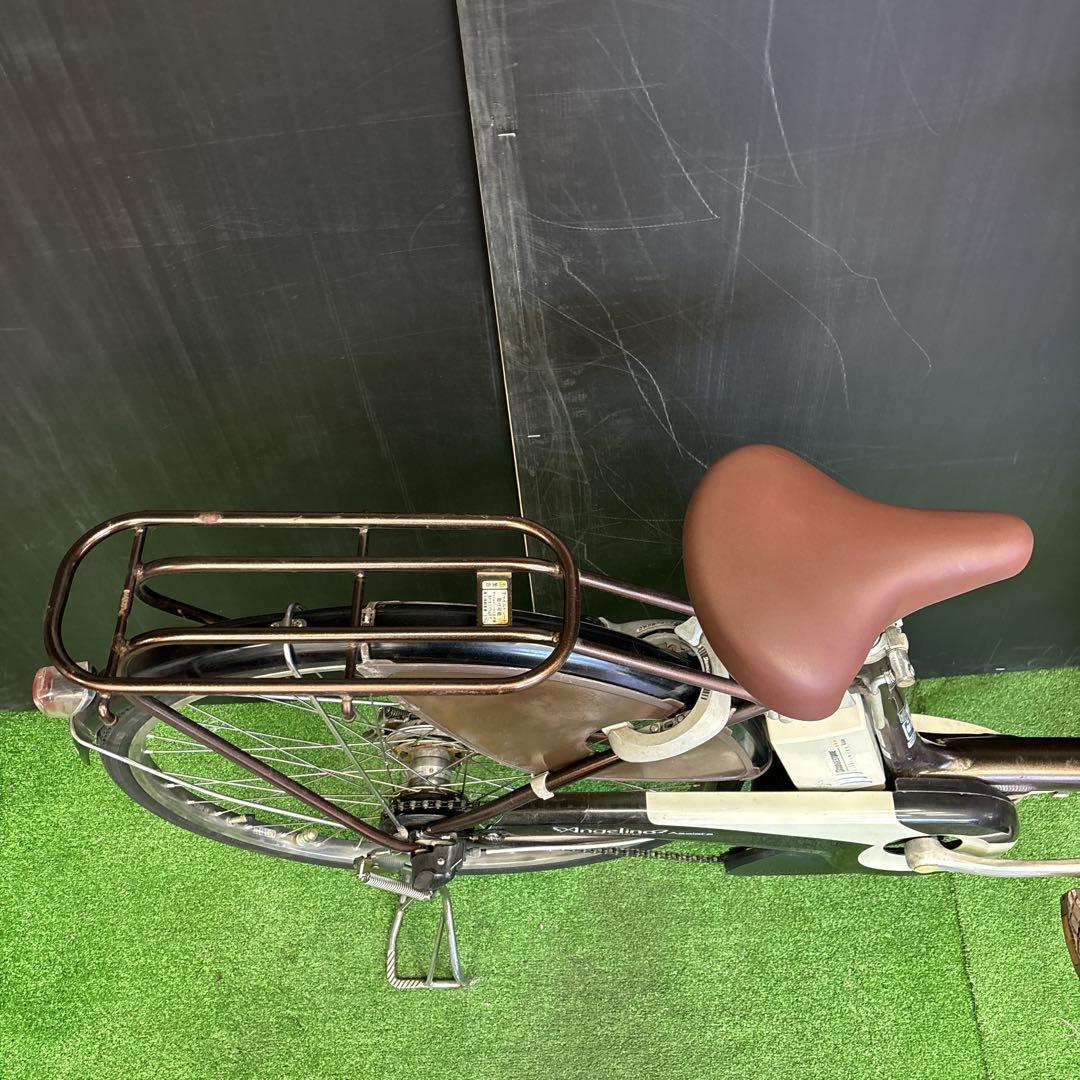 電動自転車 BS Angelino ブラウン 3人乗り対応　52