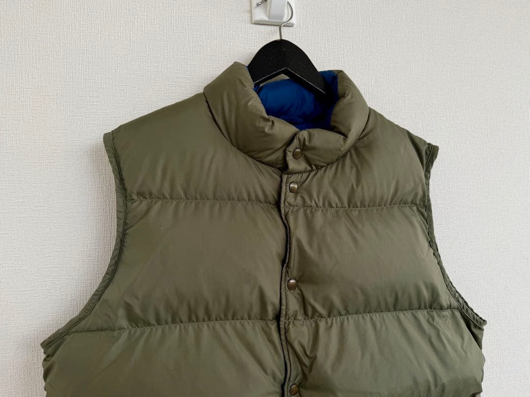 超超スペシャル 90s エルエルビーン ダウンベスト L オリーブカーキ