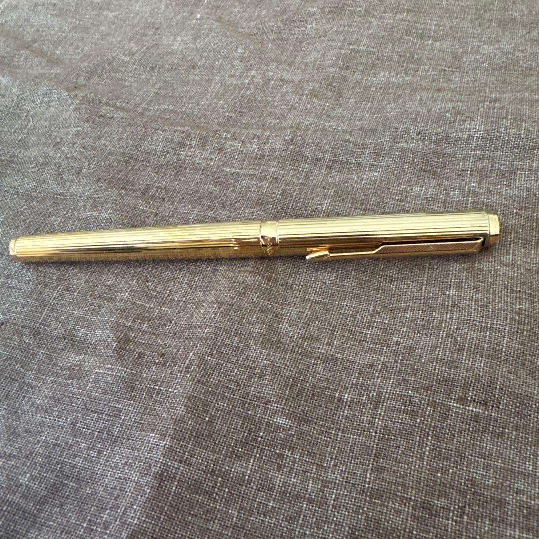 Parker ゴールド 万年筆 カートリッジセット