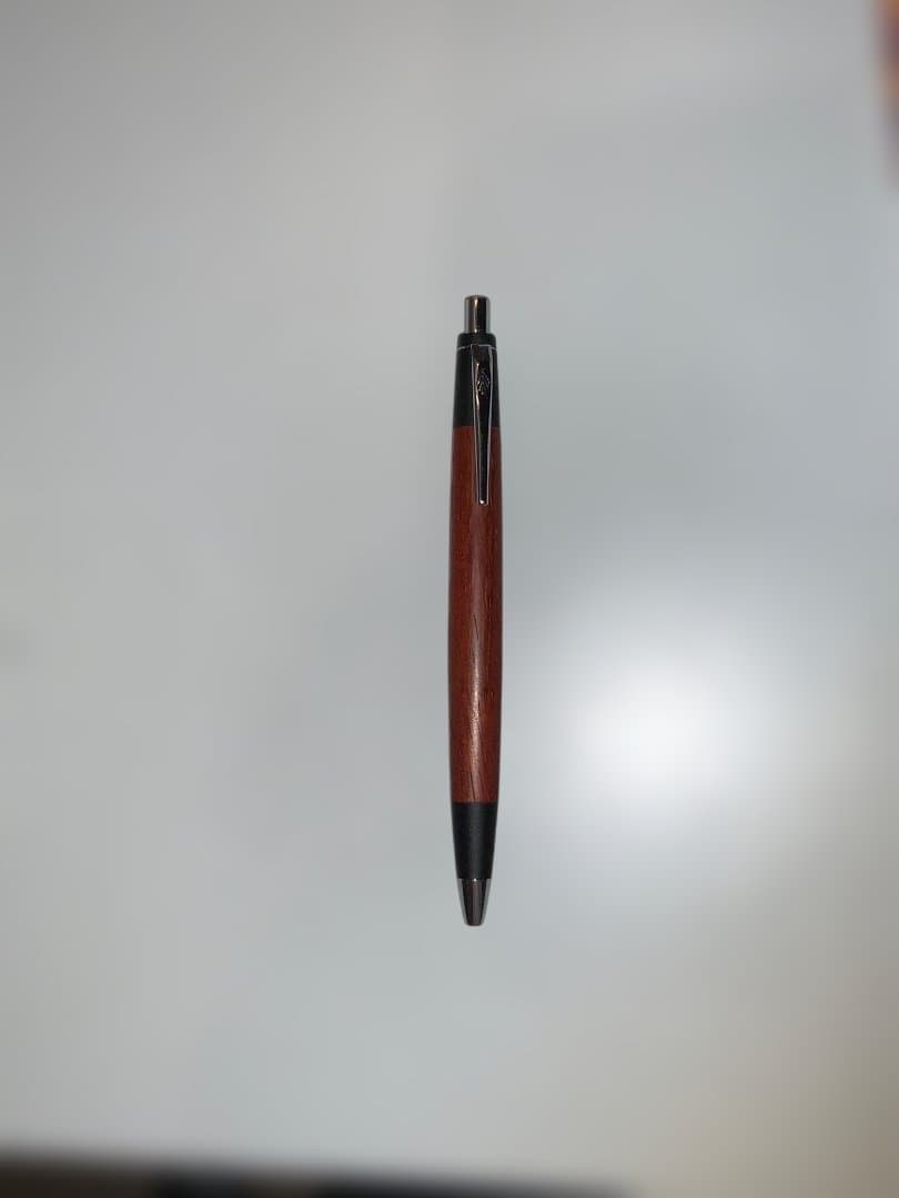 野原工芸　スリムボールペン　紫檀
