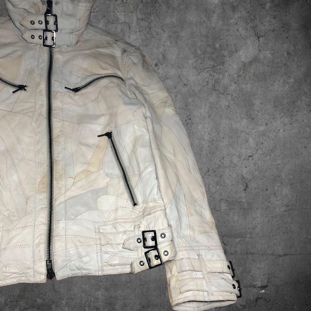y2k 00s grunge gimmick riders jacket お兄系