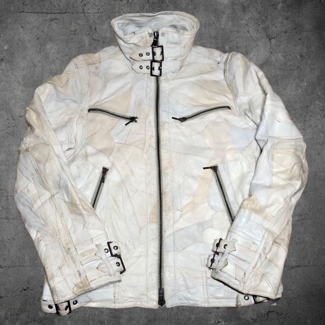 y2k 00s grunge gimmick riders jacket お兄系