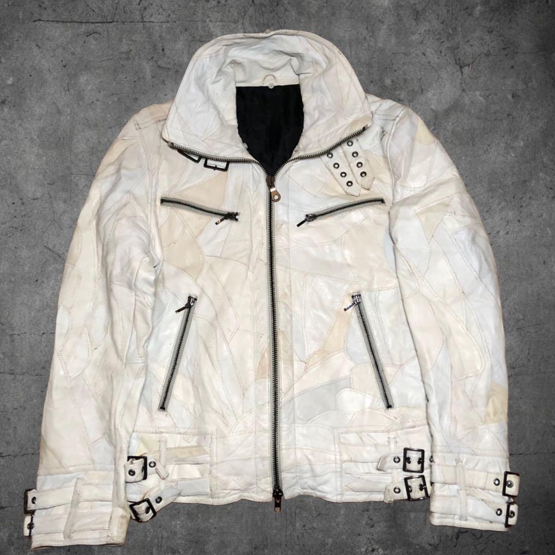 y2k 00s grunge gimmick riders jacket お兄系
