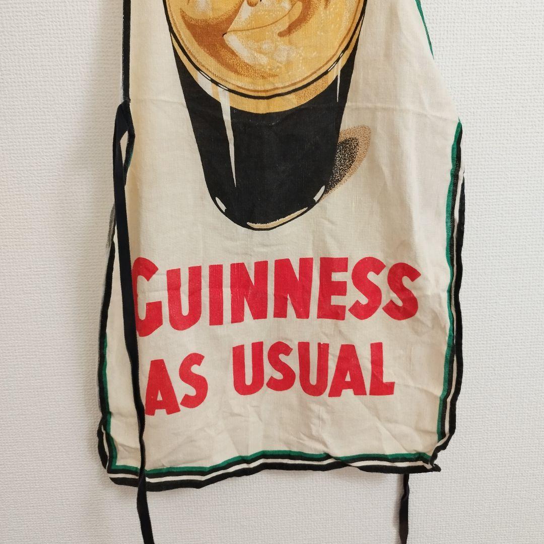 GUINNESS ギネス エプロン ビンテージ 広告 ヴィンテージ 古着 レア