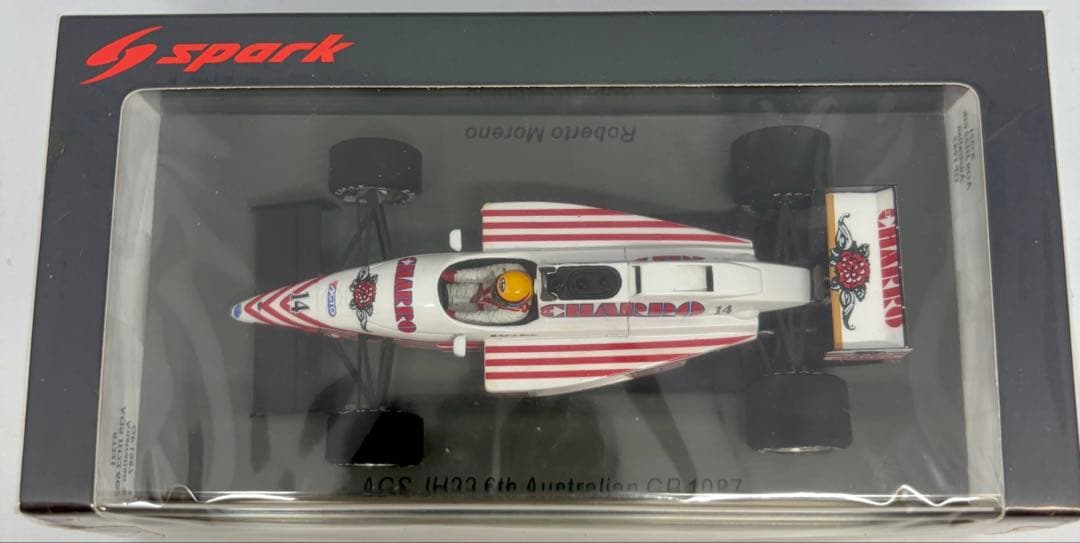 美品 スパーク 1/43 AGS JH22 1987 オーストラリアGP モレノ