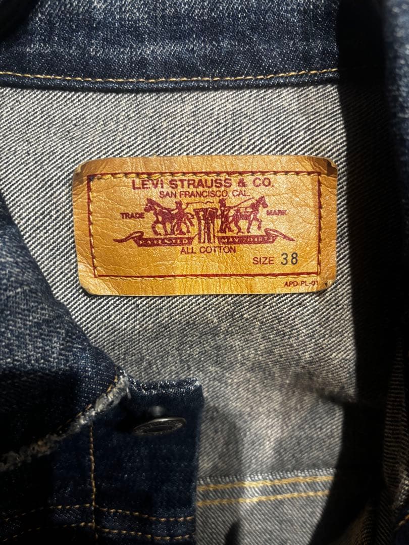 大戦モデル　Levi's デニムジャケット インディゴ
