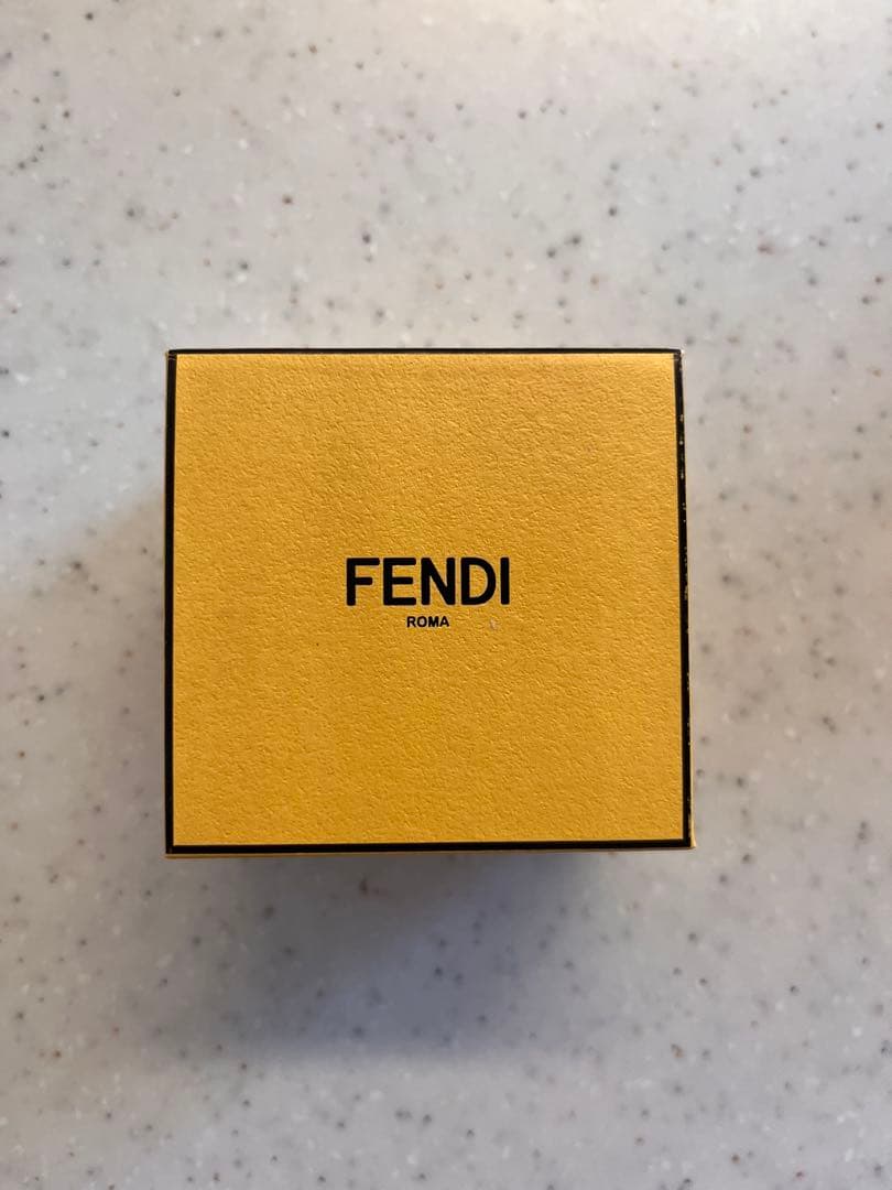 FENDI シルバー リング Silver tone ring 箱付き