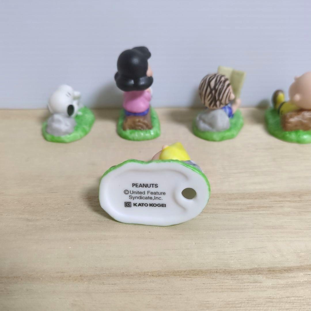 スヌーピー　陶器製　置物　加藤工芸　人形　SNOOPY