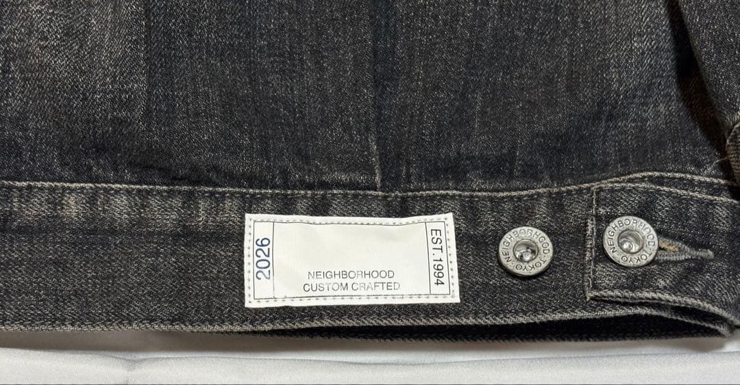 ジャケット・アウター NEIGHBORHOOD WASHED DENIM TYPE-2 JACKET