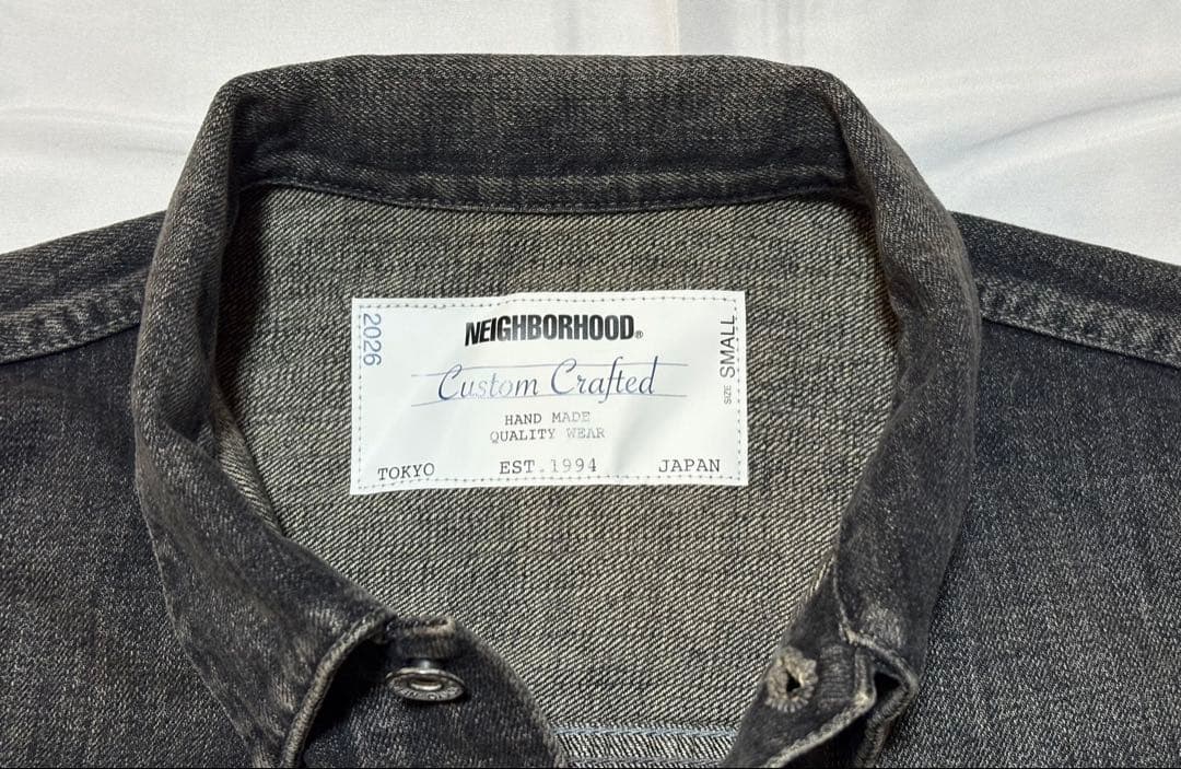 ジャケット・アウター NEIGHBORHOOD WASHED DENIM TYPE-2 JACKET