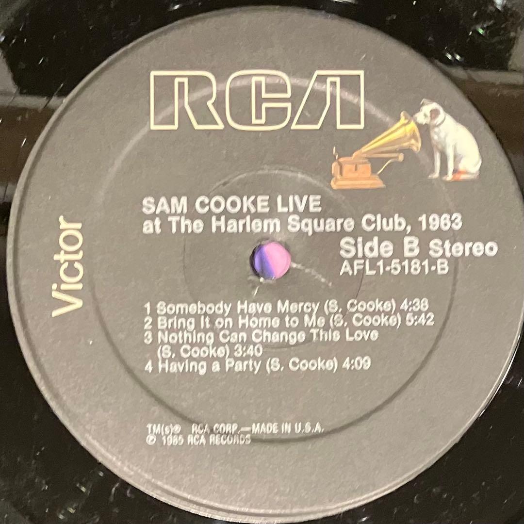 洋楽 Sam Cooke - Live At The Harlem Square