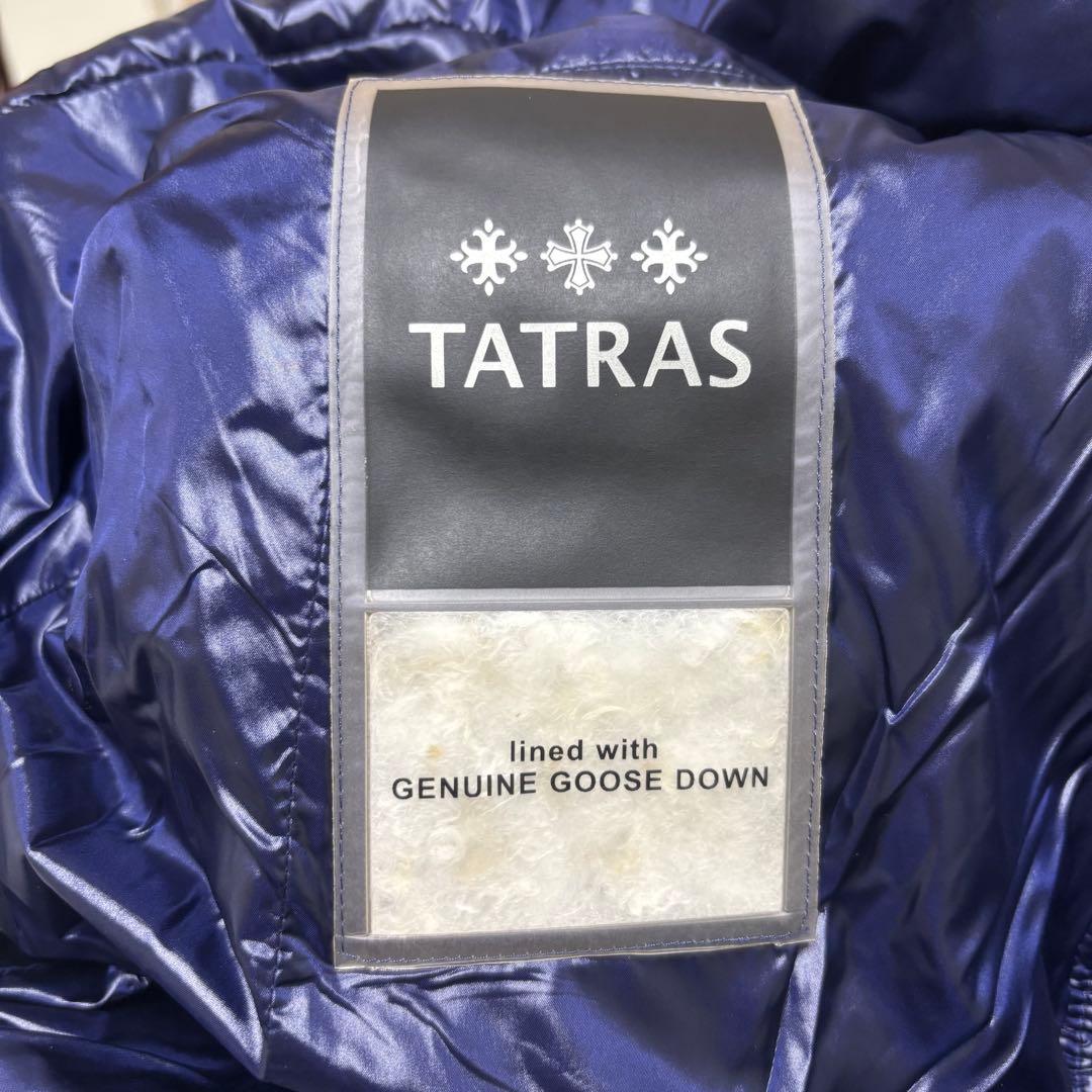 早い者勝ち〈極美品〉タトラスTATRAS ダウンベストPOSEIDONEネイビー