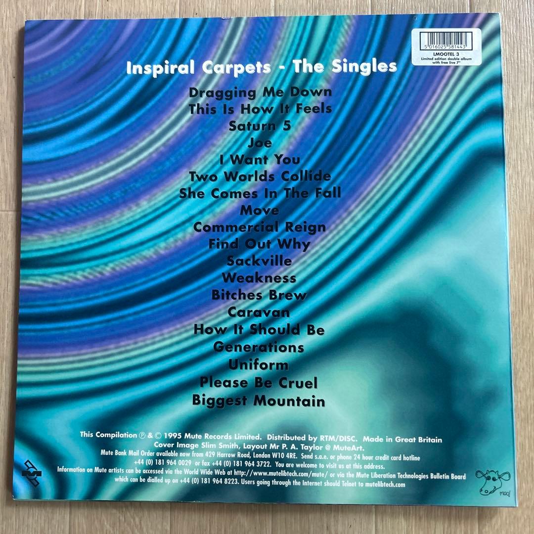 Inspiral Carpets the singles 限定版　レコード