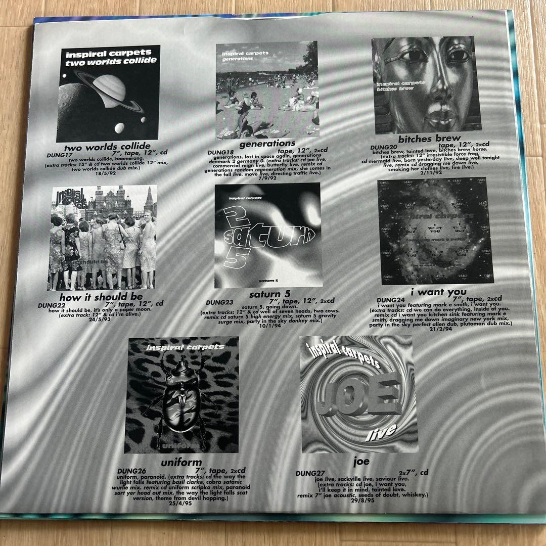 Inspiral Carpets the singles 限定版　レコード