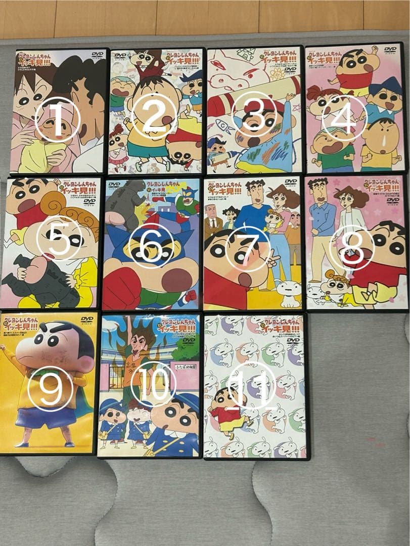 クレヨンしんちゃん　イッキ見DVD 11枚