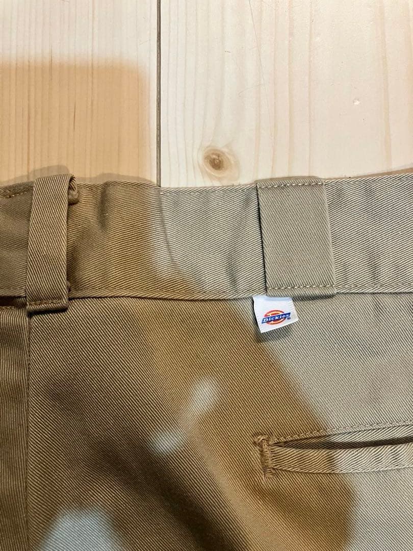 80s USA製 チビタグ Dickies ワークパンツ W38L31 874