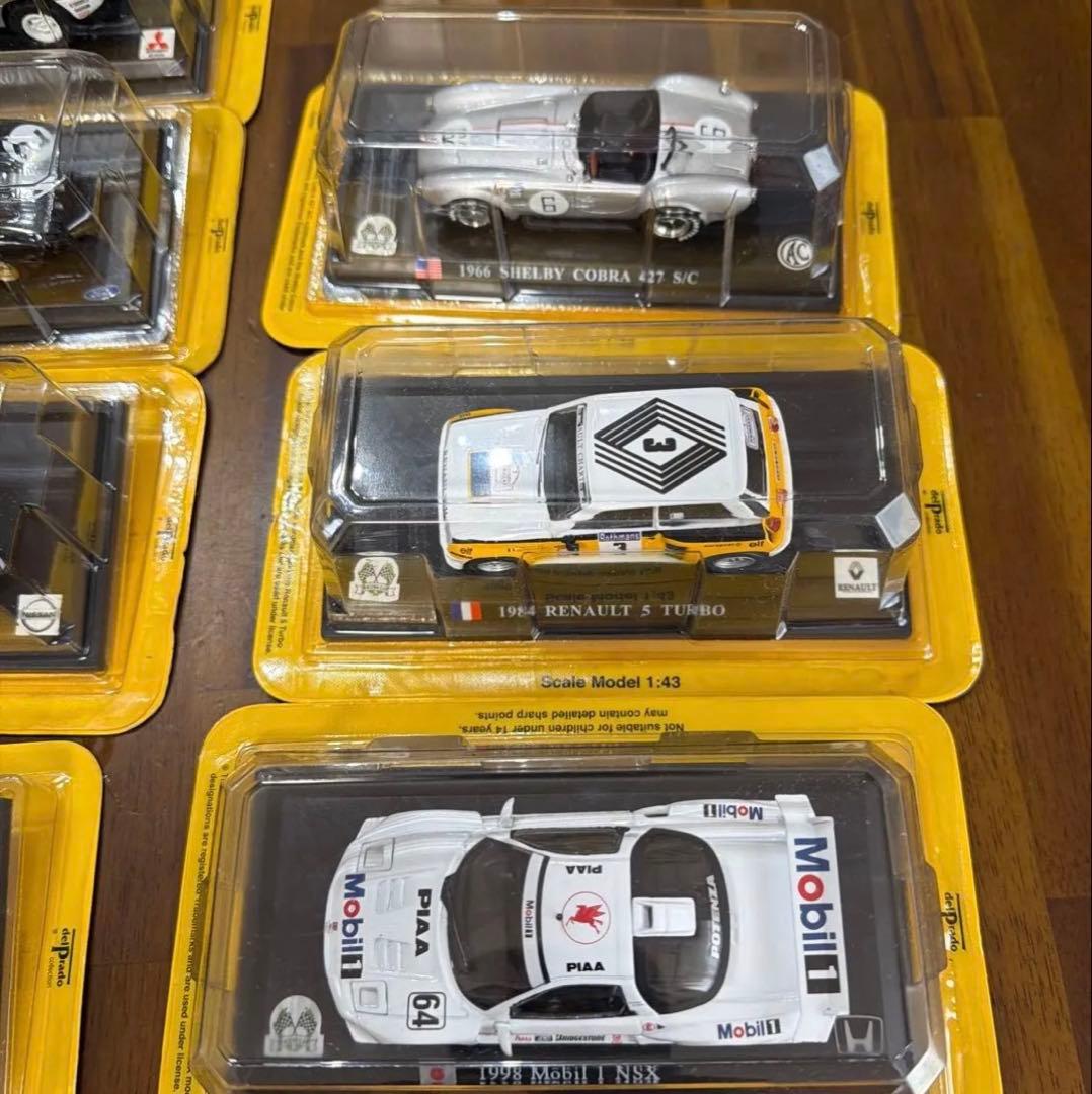 デルプラド　世界のレーシングカー　ミニカー 14台セット