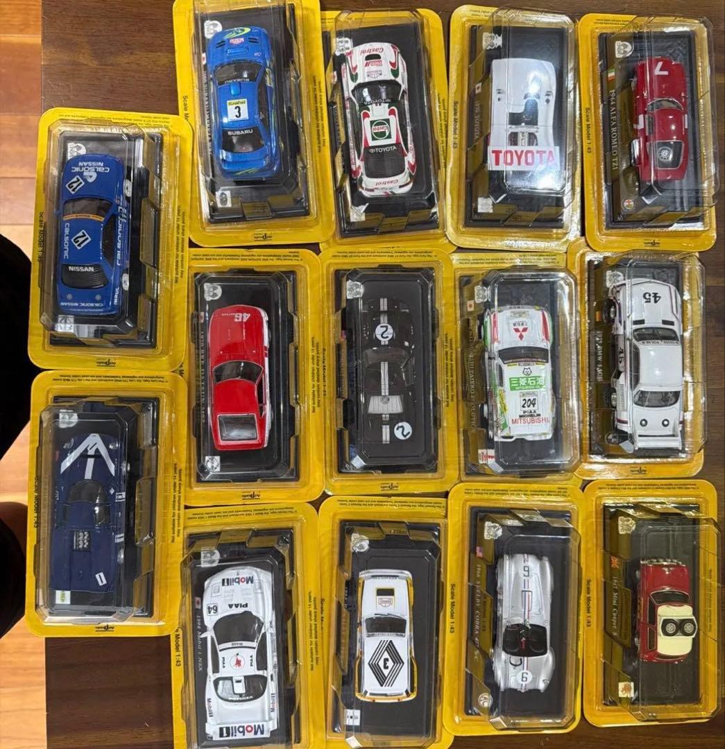 デルプラド　世界のレーシングカー　ミニカー 14台セット