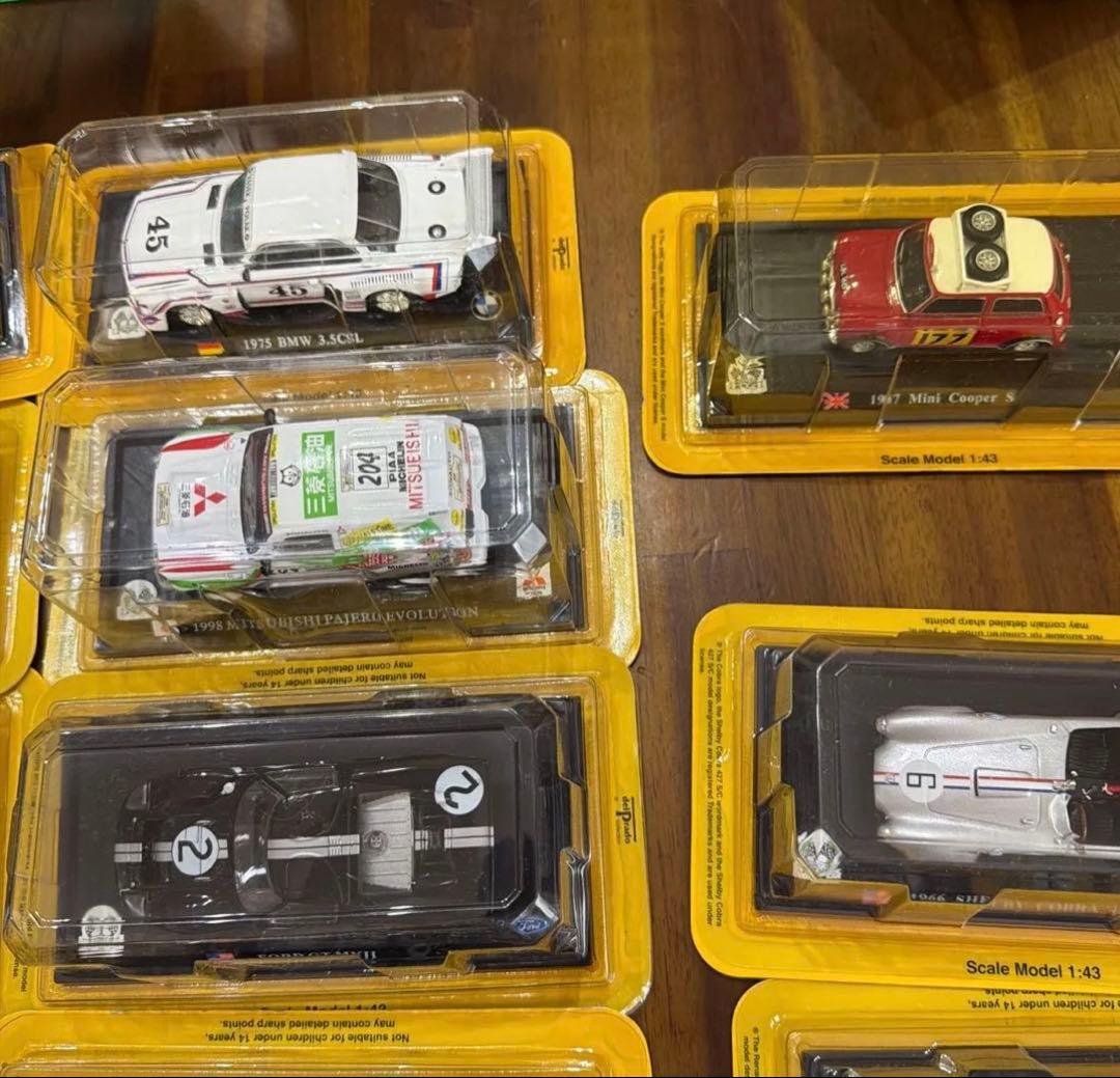 デルプラド　世界のレーシングカー　ミニカー 14台セット