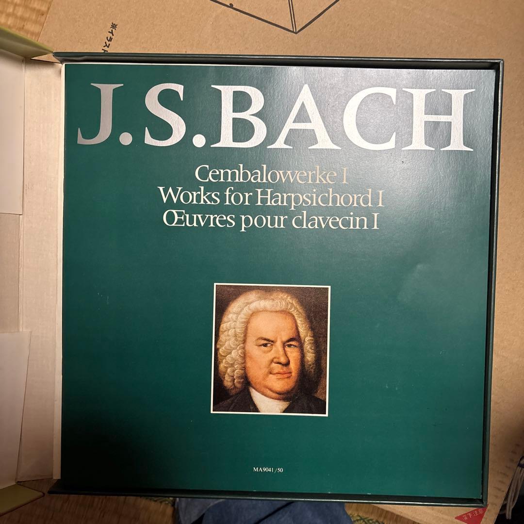 J.S. Bach Cembalo Werke I 10枚セット