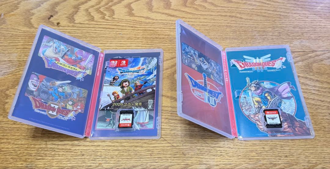 ドラゴンクエストⅠ&Ⅱ・III switch 2本セット