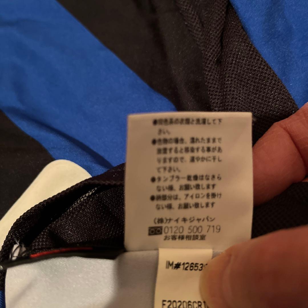 インテル・ミラノ Nike シャツ Lサイズ（インターナショナルMサイズ）