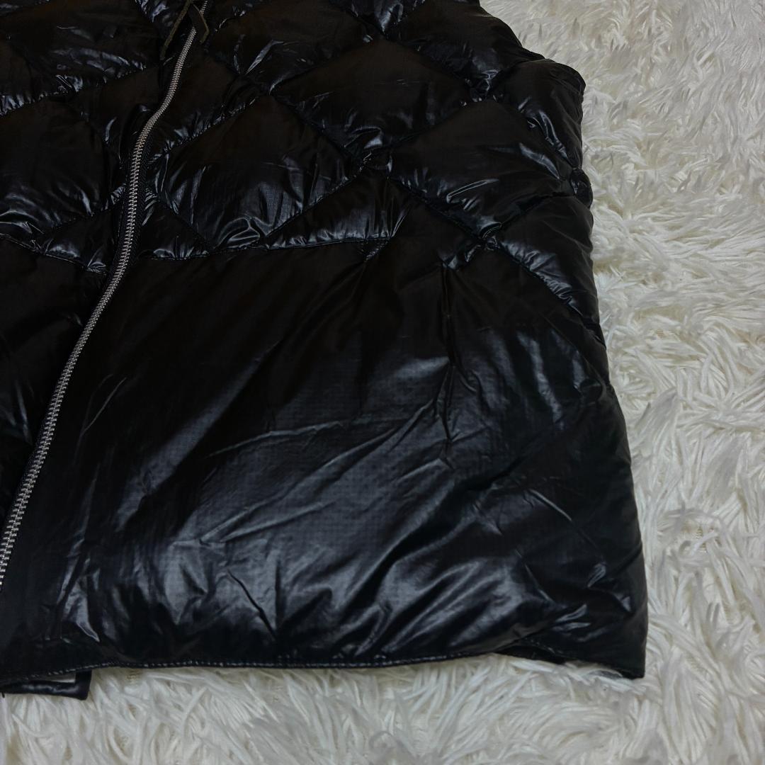 【美品】ナナミカ　nanamica キルティング　ダウンベスト　ジレ　ブラック