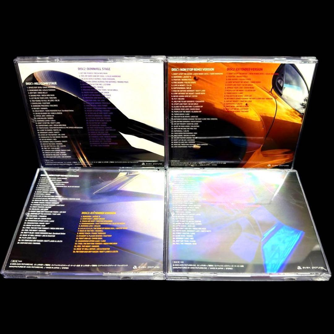 頭文字D DREAM COLLECTION Vol.1-4 4枚セット