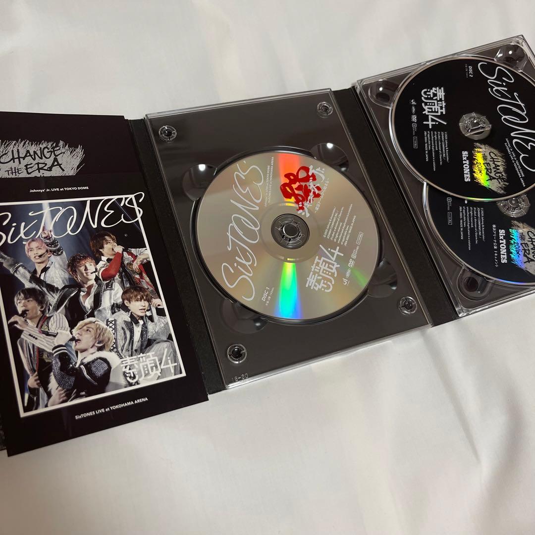 【正規品】素顔4 SixTONES盤 DVD
