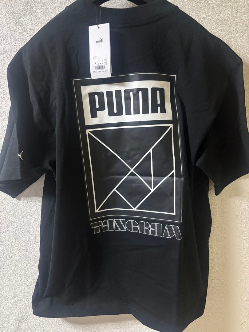 【新品】プーマ ゴルフ × テングラム 限定コラボ Tシャツ ブラック　L