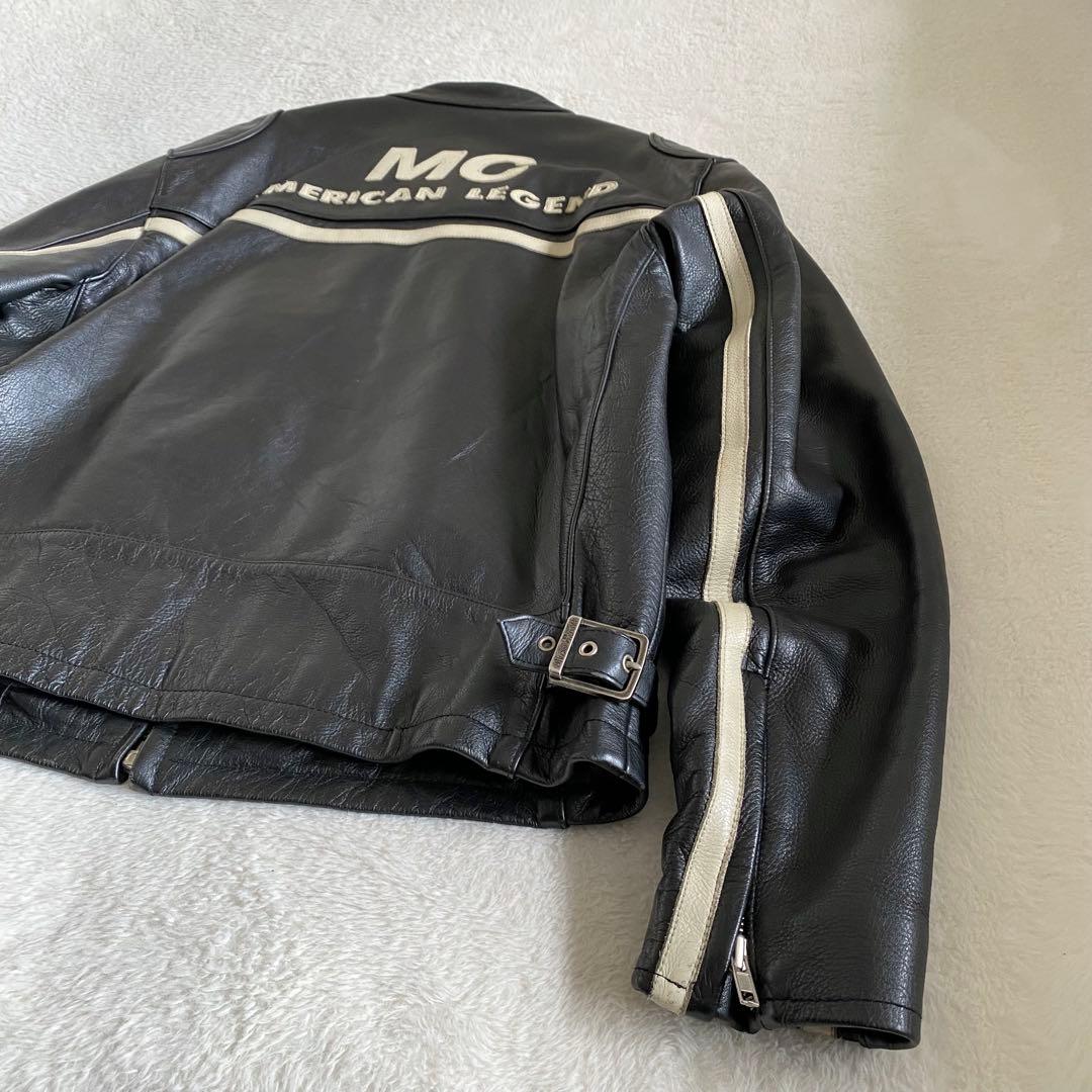 Harley-Davidson レザージャケット　ライダース　本革　黒　XL