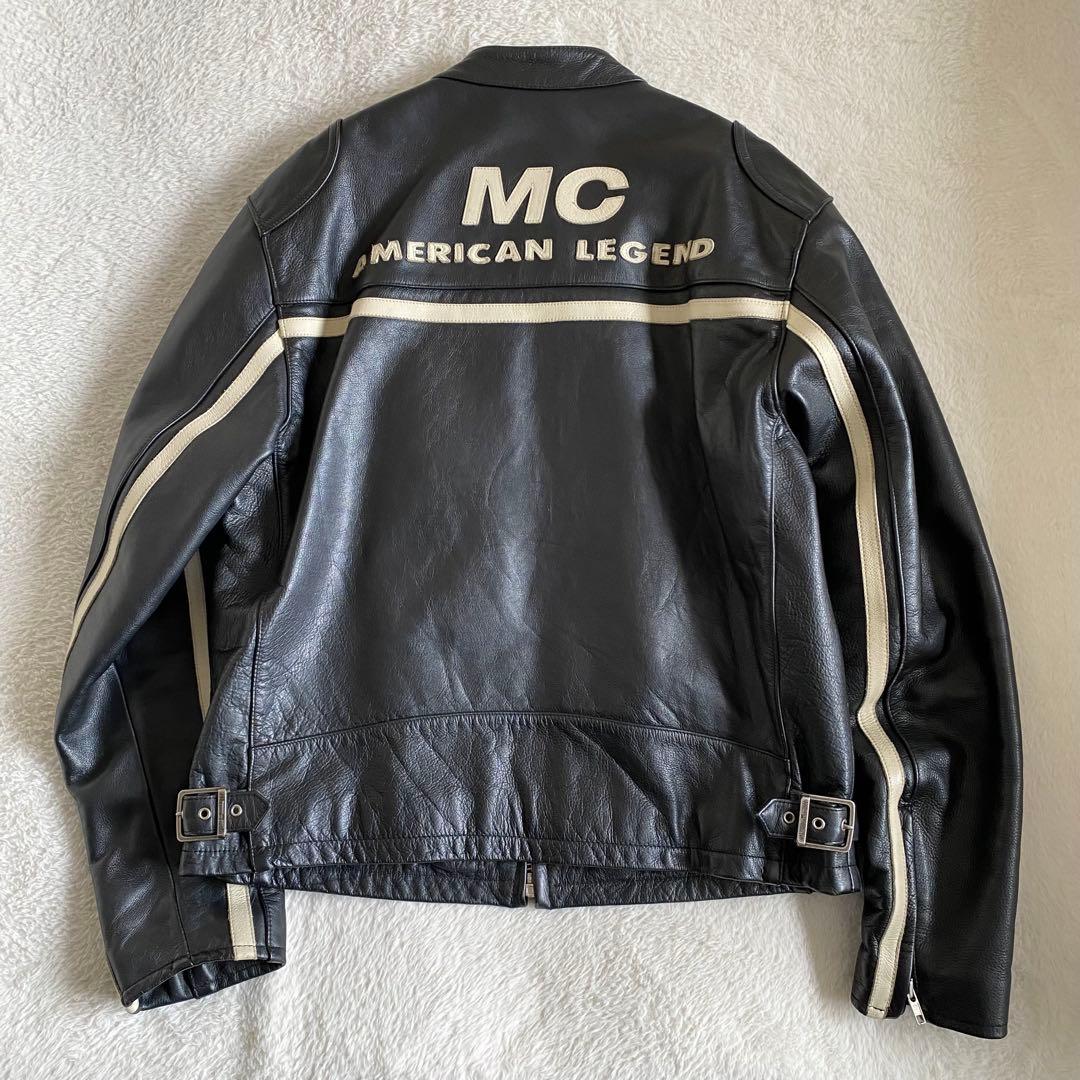 Harley-Davidson レザージャケット　ライダース　本革　黒　XL
